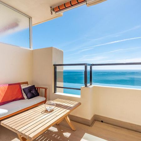 Beachfront -- New Luxury Apartment -- 1ª Linea Playa -- Fuengirola City Center -- Private Parking -- Panoramic Sea Views -- المظهر الخارجي الصورة
